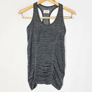 Athleta Fastest Track Gray Racerback Tank XS